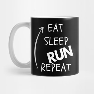 Eat Sleep Run Repeat 2.0 Mug